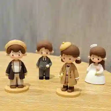 半粒 可爱卡通玩偶手办 景品