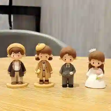 半粒 可爱卡通玩偶手办 景品