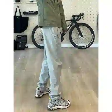 拓菲 三防软壳薄款防水速干工装裤户外徒步登山休闲裤 男女同款
