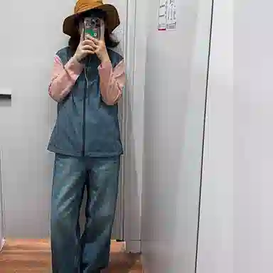 拓菲 山系徒步登山机能风立领背心男秋季三防宽松速干外套美式夹克马甲 男女同款