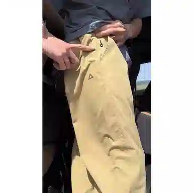 拓菲 山系小三角标防水速干直筒微锥户外徒步登山休闲裤 男女同款