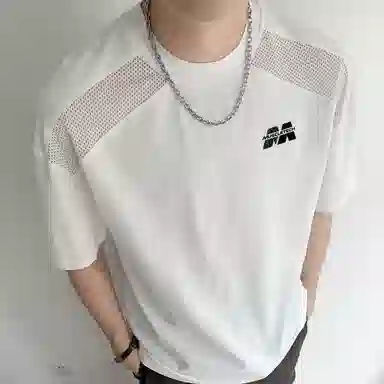 MUSCLETECH Boxy Mesh Tee