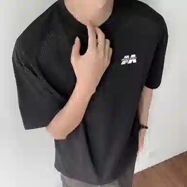 MUSCLETECH Boxy Mesh Tee