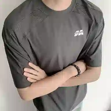 MUSCLETECH Boxy Mesh Tee