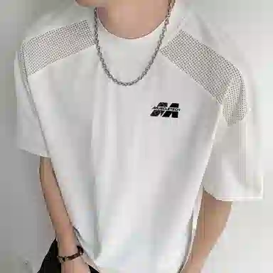 MUSCLETECH Boxy Mesh Tee