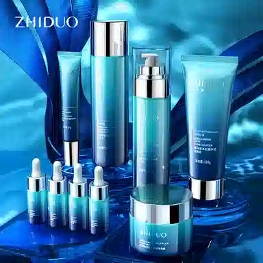 致朵 海洋巨藻水润高保湿九件套 舒缓维稳淡痘印淡斑紧致保湿滋润清爽修护补水控油清洁淡化眼袋补水滋润型紧致毛孔