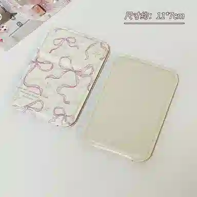 艾情草之恋 可爱便携旅游可折叠手持镜子 迷你随身