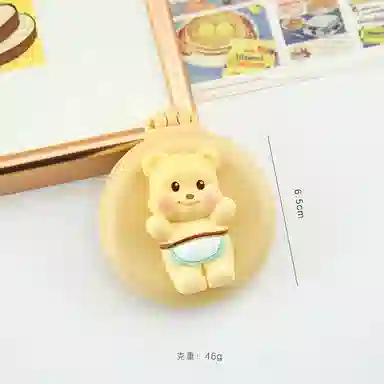 艾情草之恋  可爱卡通小熊便携气垫梳 拉直