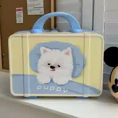 艾情草之恋 卡通手提化妆箱 时尚可爱便携