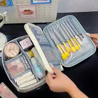 艾情草之恋 大容量分区化 便携式手提收纳包