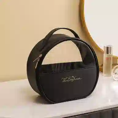 艾情草之恋 便携防水简约手提化妆包 收纳洗漱