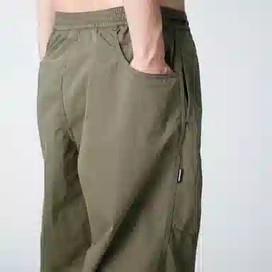 实年服工 薄款休闲宽松直筒潮流百搭工装裤 男女同款