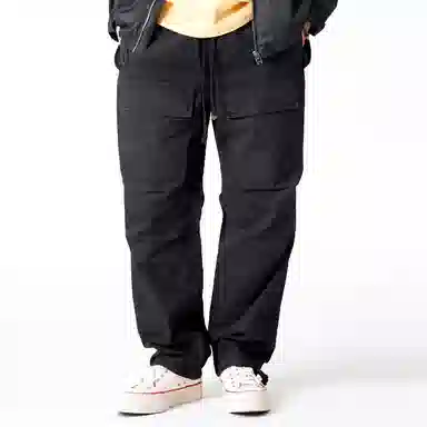 实年服工 重磅水洗质感直筒休闲长裤男装 男款