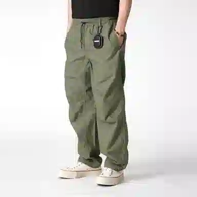 实年服工 工装裤宽松直筒潮流百搭长裤休闲裤 男款