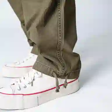 实年服工 重磅水洗质感直筒休闲长裤男装 男款