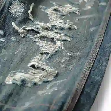 实年服工 水洗直筒宽松百搭休闲牛仔裤 男款