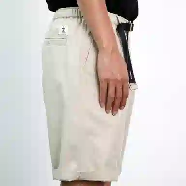 实年服工 质感简约工装宽松五分裤休闲短裤 男款