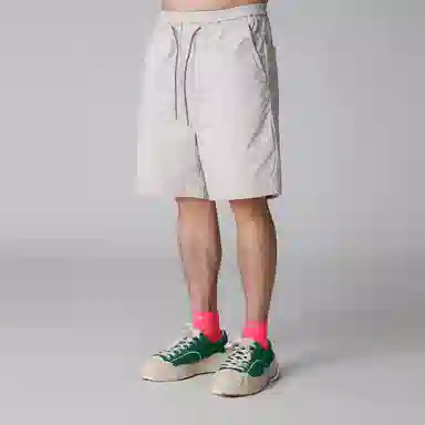 实年服工 宽松舒适百搭时尚薄款五分裤休闲工装短裤 男款