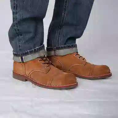 实年服工 时尚舒适百搭简约长裤牛仔裤 男款 深蓝