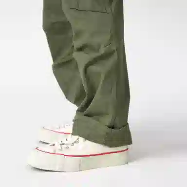 实年服工 宽松版型简约设计舒适面料时尚百搭工装裤 男款