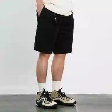 实年服工 质感简约工装宽松五分裤休闲短裤 男款