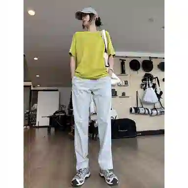臣目 侧拉链微喇速干裤子男夏季薄款美式机能工装裤户外徒步登山裤休闲裤 男女同款