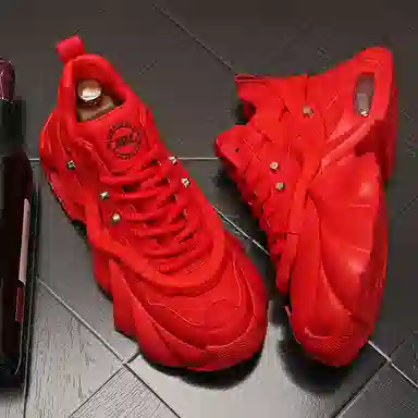 SENJIALUO Low Top Dad Sneakers