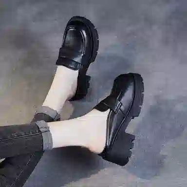 SENJIALUO Summer Slip-On Loafers