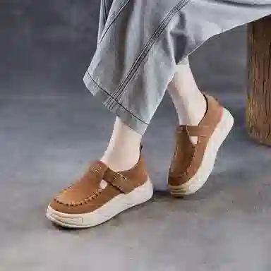 SENJIALUO Birkenstock Style Buckle Shoes 2025