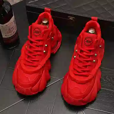 SENJIALUO Low Top Dad Sneakers