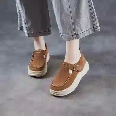 SENJIALUO Birkenstock Style Buckle Shoes 2025