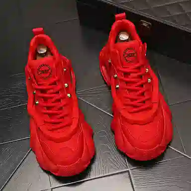 SENJIALUO Low Top Dad Sneakers