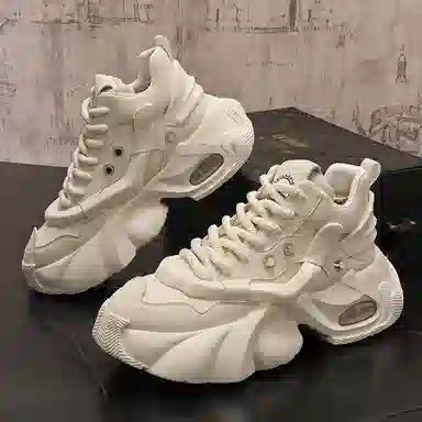 SENJIALUO Low Top Dad Sneakers