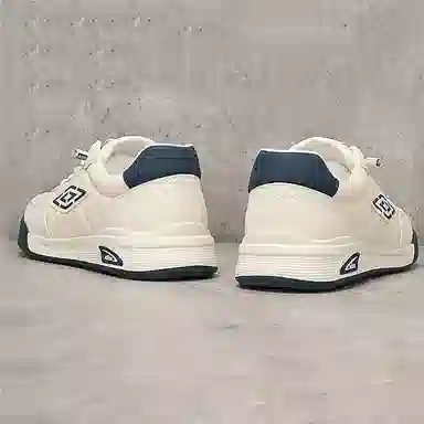 SENJIALUO Casual Leather Sneakers