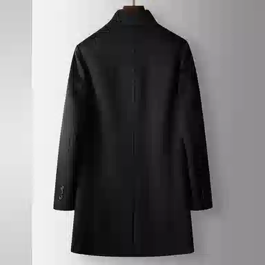 SENJIALUO Mid-Length Wool Coat