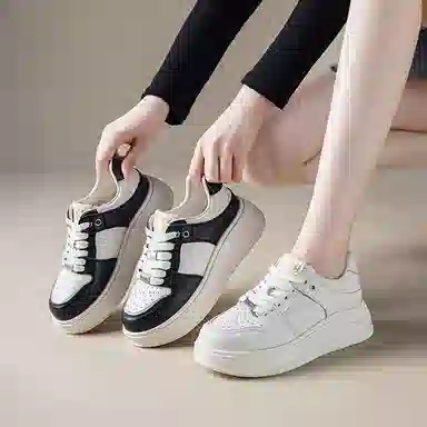 SENJIALUO Classic Platform Sneakers