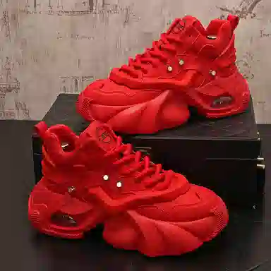 SENJIALUO Low Top Dad Sneakers