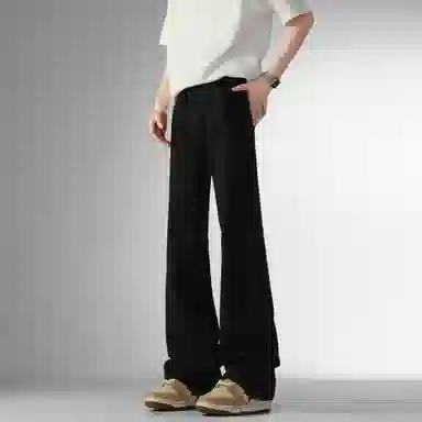 布客行 美式高街复古水洗舒适百搭显高显瘦阔腿直筒长裤牛仔裤 男女同款