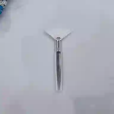 舒小奢  毛扇形刷果酸刷美容院皮肤管理扇形刷面膜工具化妆刷轻盈实用时尚触感细腻造型优雅修饰提升气质 便携修容定妆打底晕染柔软细节