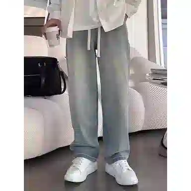 单爵 休闲薄款牛仔裤 男女同款