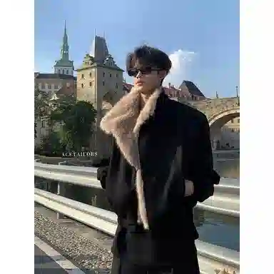 单爵 加绒短款舒适时尚棉服 男女同款