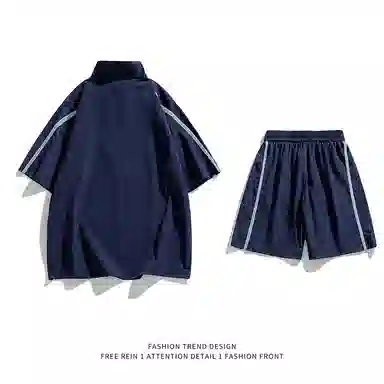 沐诚阳译 经典潮牌户外与学院风服饰组合休闲运动套装 男女同款