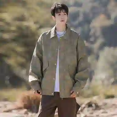 美式潮流复古翻领多风格休闲服饰皮衣 男女同款