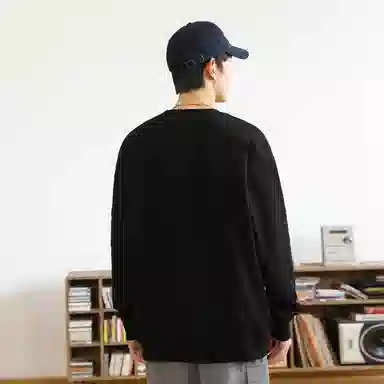 JEANSWEST Flame Print Crewneck Sweatshirt