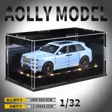 金车将 劳斯莱斯库里南  桌面装饰 成品模型