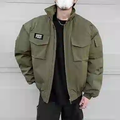 SAME FLOW Lightweight Coach Flight Jacket