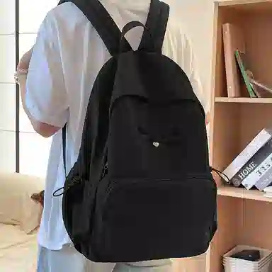 泰格奴 小清新休闲高颜值精美潮版韩版高颜值女生背包初高中生大学生上课百搭书包女款 尼龙 双肩包 常规 男女同款情侣款 多色