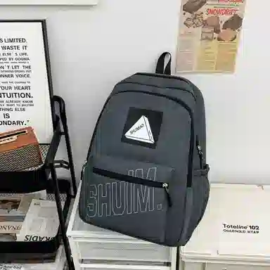 泰格奴 工装机能百搭个性运动街头旅行大容量背包初中生高中生大学生上课百搭书包 尼龙 双肩包 男女同款情侣款 多色