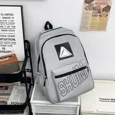 泰格奴 工装机能百搭个性运动街头旅行大容量背包初中生高中生大学生上课百搭书包 尼龙 双肩包 男女同款情侣款 多色