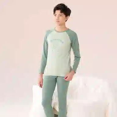 红豆 秋衣秋裤春秋亲肤微绒感保暖套装内衣